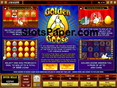 Golden Goose Different Bonuses